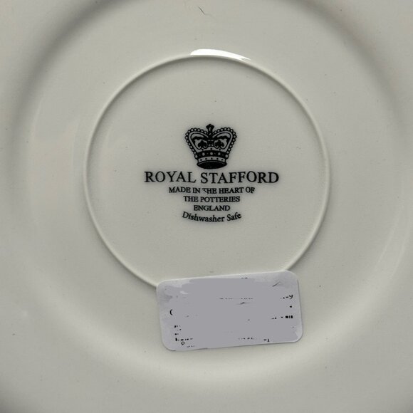 4 Royal Stafford Thanksgiving Turkey Dinner Plates Acorn Edge Acorns 11 in Plate - Picture 4 of 10